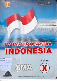 Image of Bahasa dan Sastra Indonesia kelas X