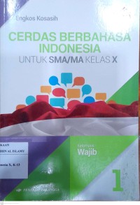 Image of Cerdas Berbahasa Indonesia kelas X (Kurikulum Merdeka)