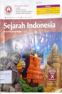 Image of Sejarah Indonesia kelas X (Kurikulum 1013)
