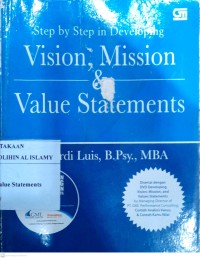 Image of Vision,Mission & Value Statements